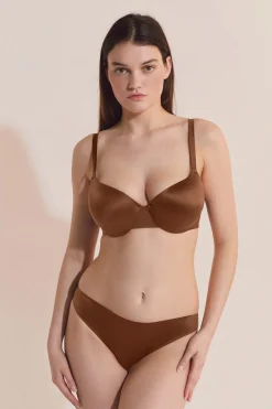 Soutien-gorge N.4 - Le coques fines 2 en 1 satiné