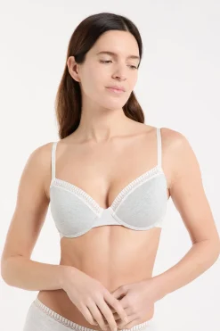 Soutien-gorge N.4 - Le coques fines en coton