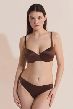 Soutien-gorge N.4 - Le coques fines 2 en 1 satiné