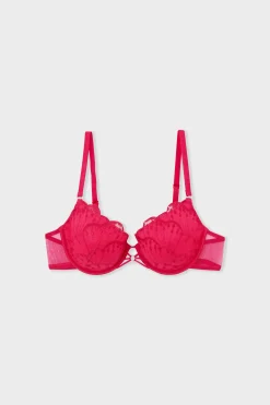 Soutien-gorge N.4 - Le coques fines en broderie florale