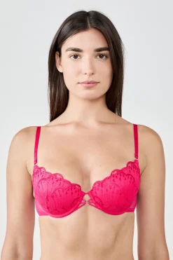 Soutien-gorge N.4 - Le coques fines en broderie florale