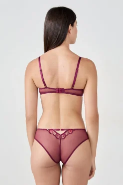 Soutien-gorge N.4 - Le coques fines en broderie florale