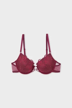 Soutien-gorge N.4 - Le coques fines en broderie florale
