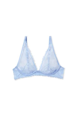 Soutien-gorge N.7 - Le corbeille foulard avec broderie