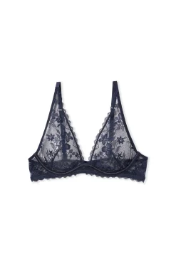 Soutien-gorge N.7 - Le corbeille foulard avec broderie