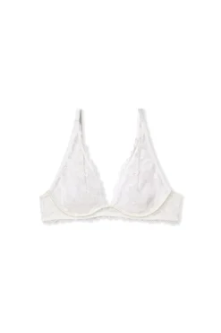 Soutien-gorge N.7 - Le corbeille foulard avec broderie