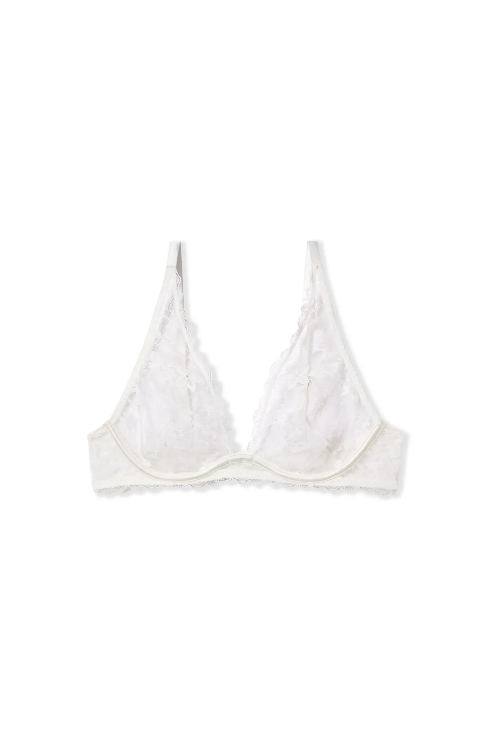 Soutien-gorge N.7 - Le corbeille foulard avec broderie