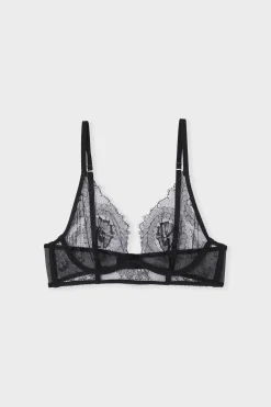 Soutien-gorge N.7 - Le corbeille foulard en dentelle