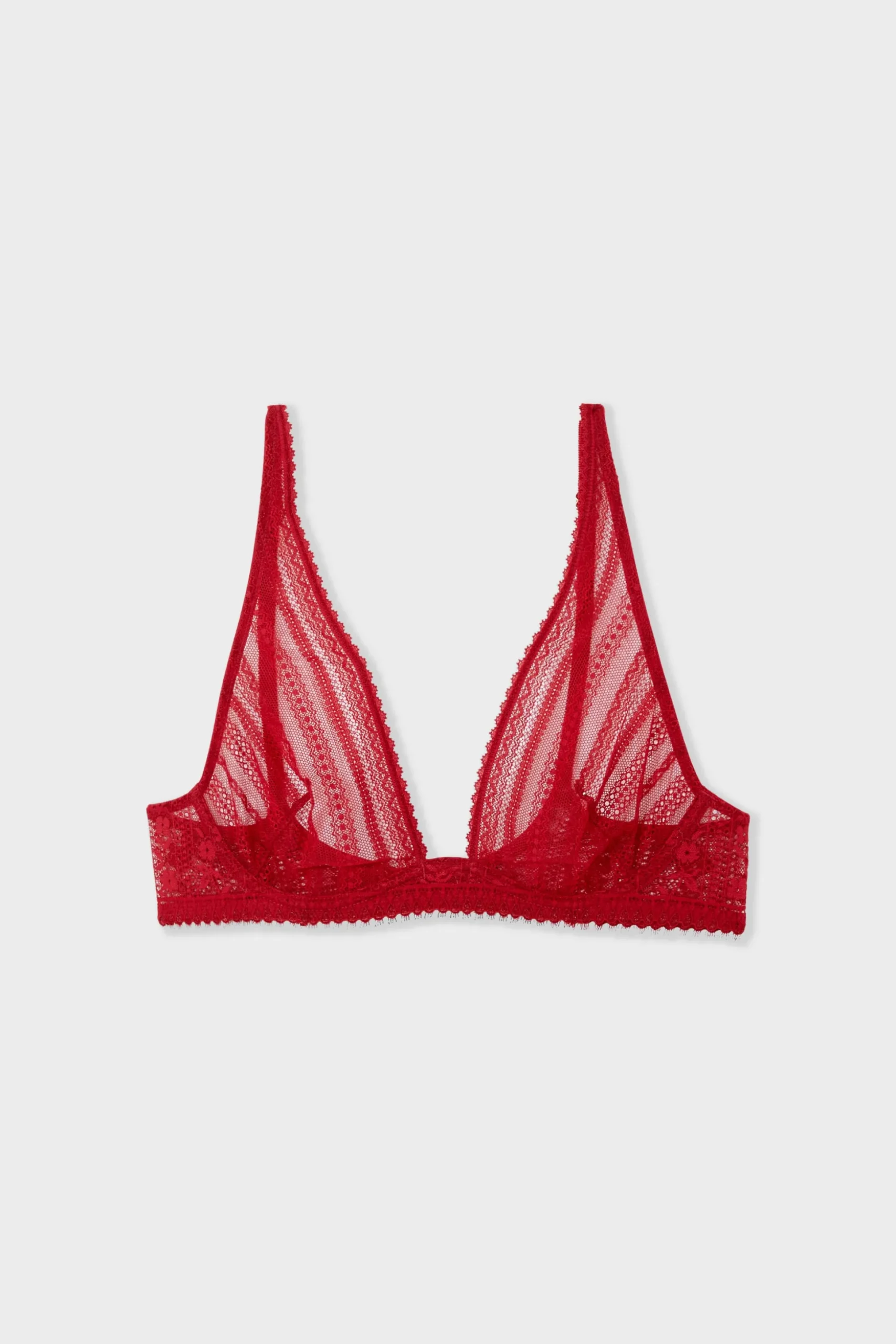 Soutien-gorge N.7 - Le corbeille foulard en dentelle