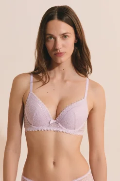 Soutien-gorge N.2 - Le push-up plongeant en dentelle