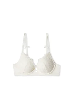 Soutien-gorge N.2 - Le push-up plongeant avec broderie