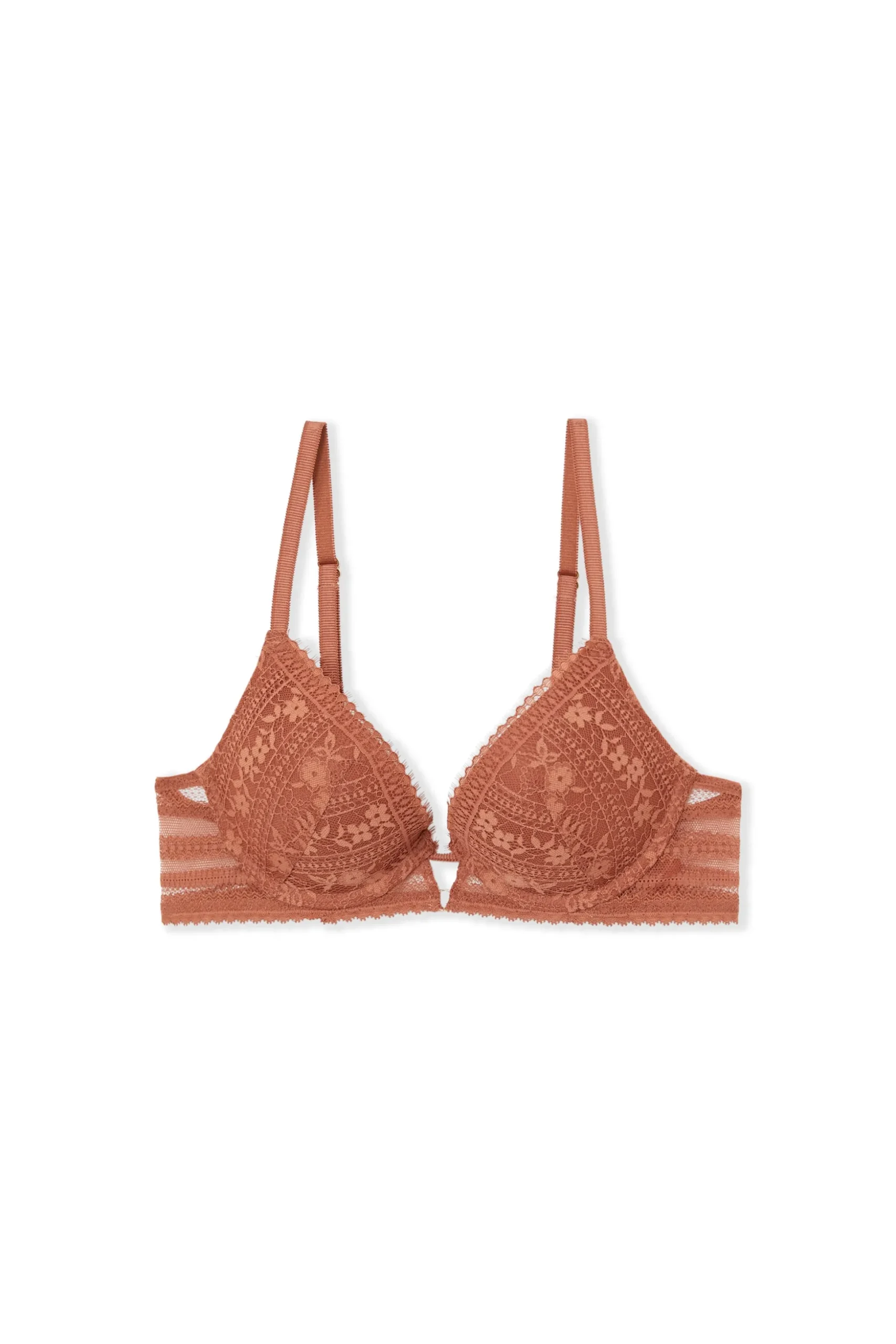 Soutien-gorge N.2 - Le push-up plongeant en dentelle