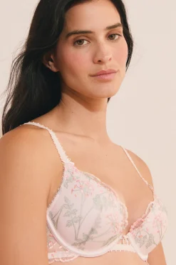 Soutien-gorge N.2 - Le push-up plongeant en broderie