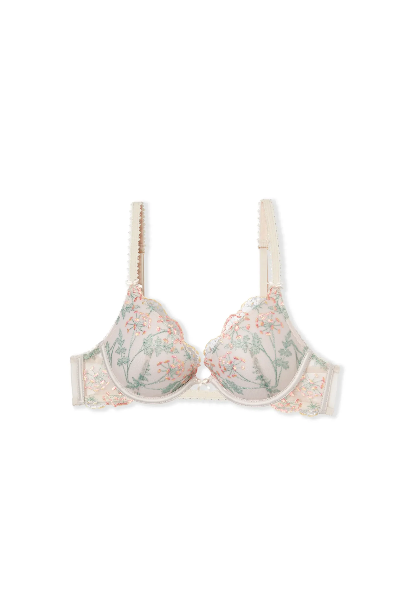 Soutien-gorge N.2 - Le push-up plongeant en broderie