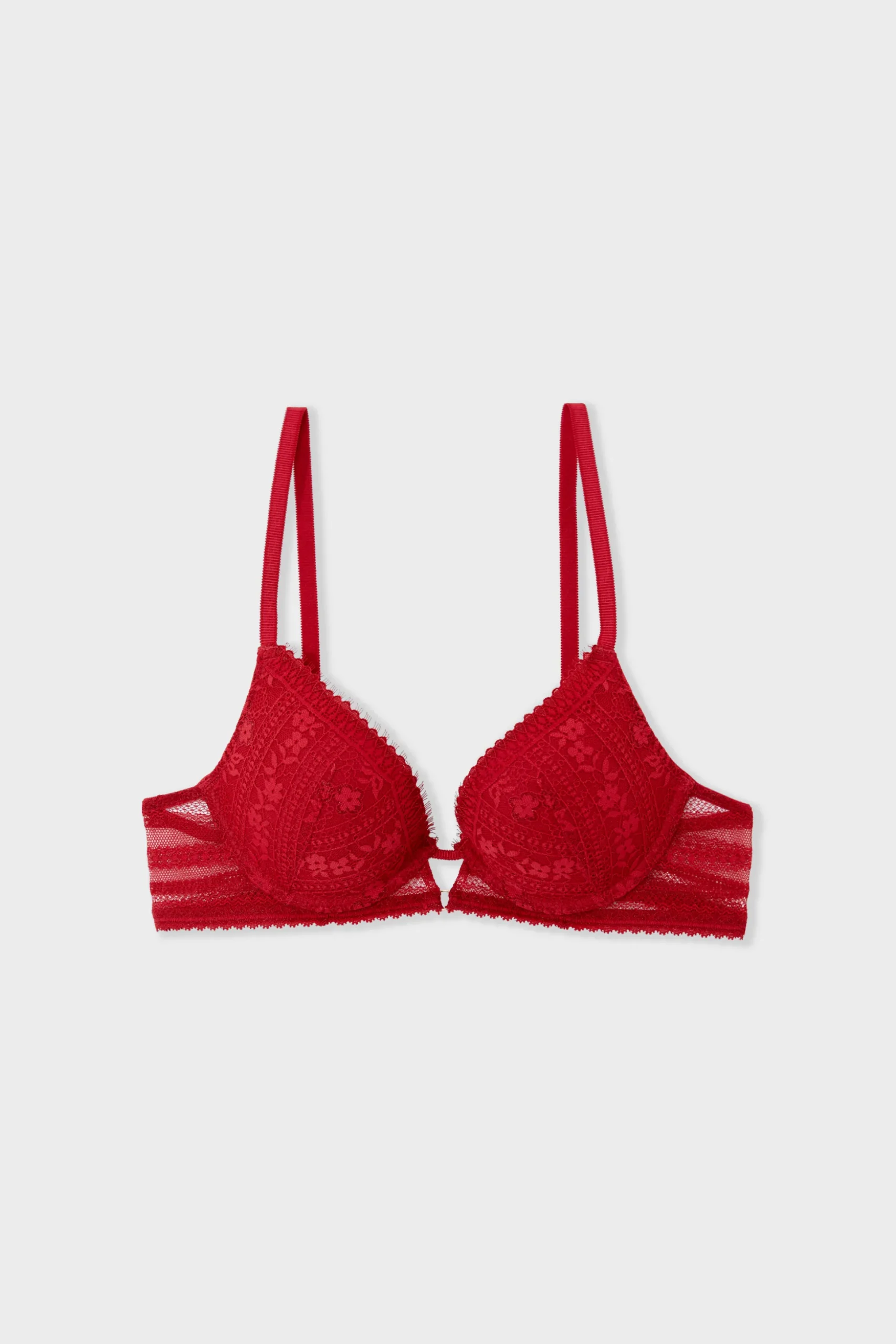 Soutien-gorge N.2 - Le push-up plongeant en dentelle