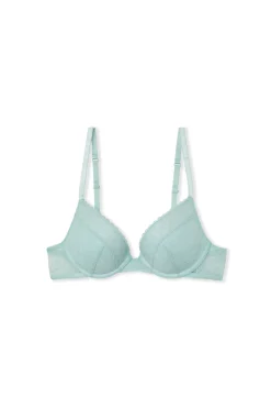 Soutien-gorge N.2 - Le push-up plongeant avec broderie