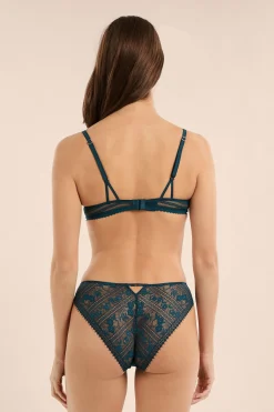 Soutien-gorge N.2 - Le push-up plongeant en dentelle