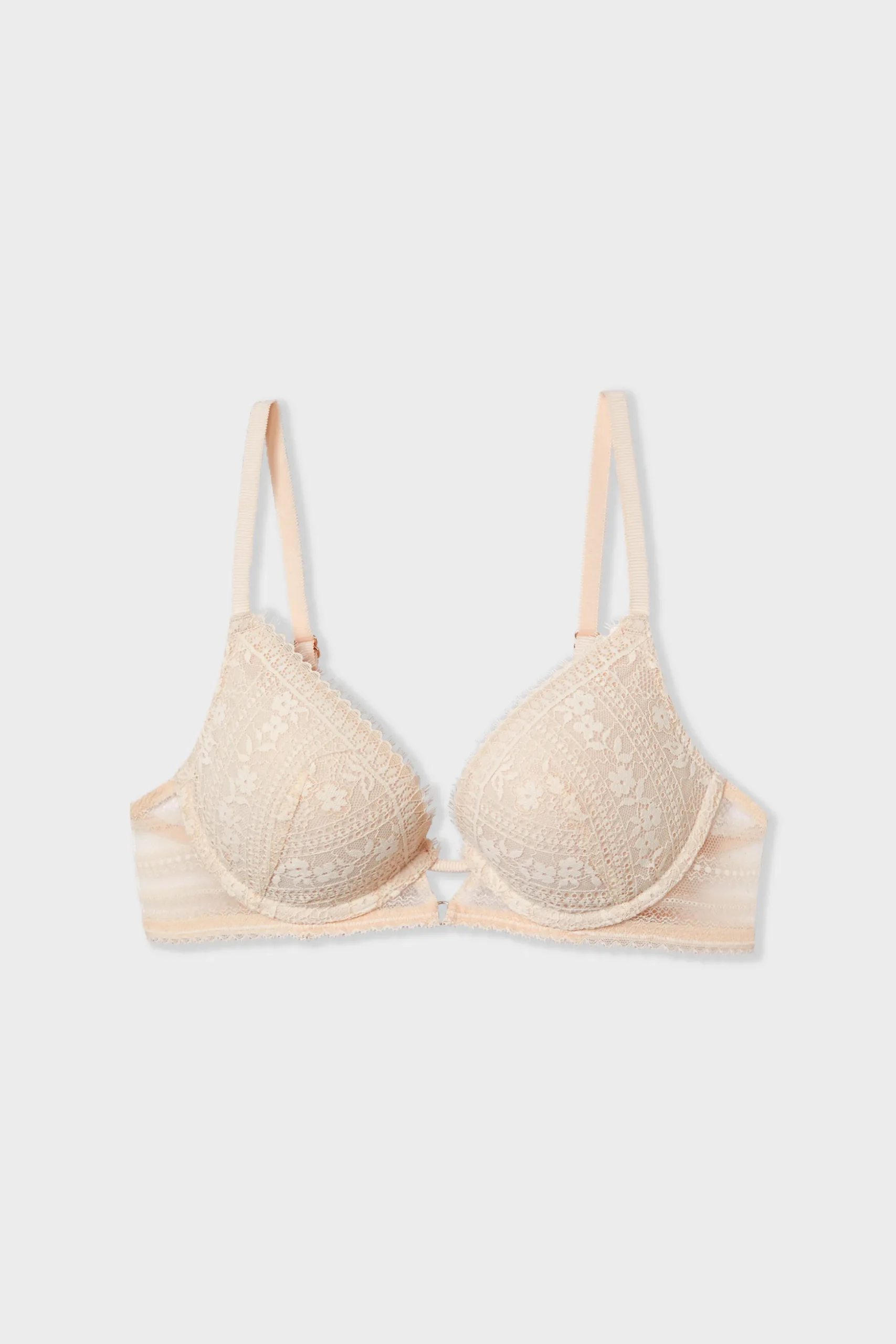 Soutien-gorge N.2 - Le push-up plongeant en dentelle