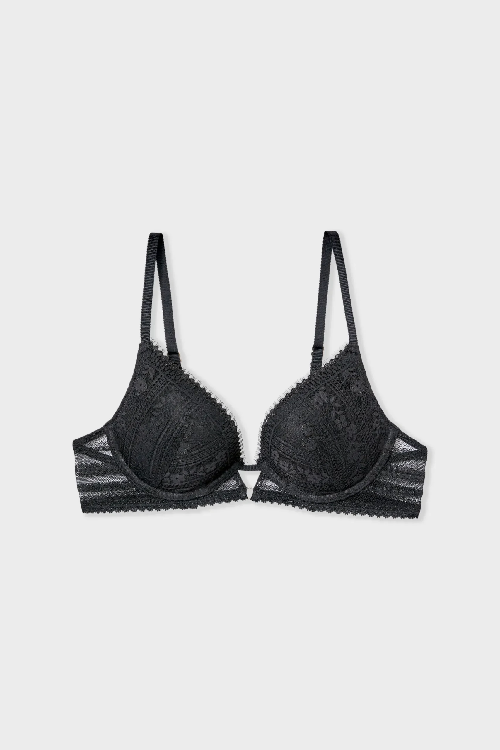 Soutien-gorge N.2 - Le push-up plongeant en dentelle