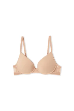 Soutien-gorge N.2 - Le push-up plongeant avec détails en dentelle