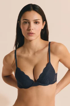 Soutien-gorge N.2 - Le push-up plongeant en dentelle