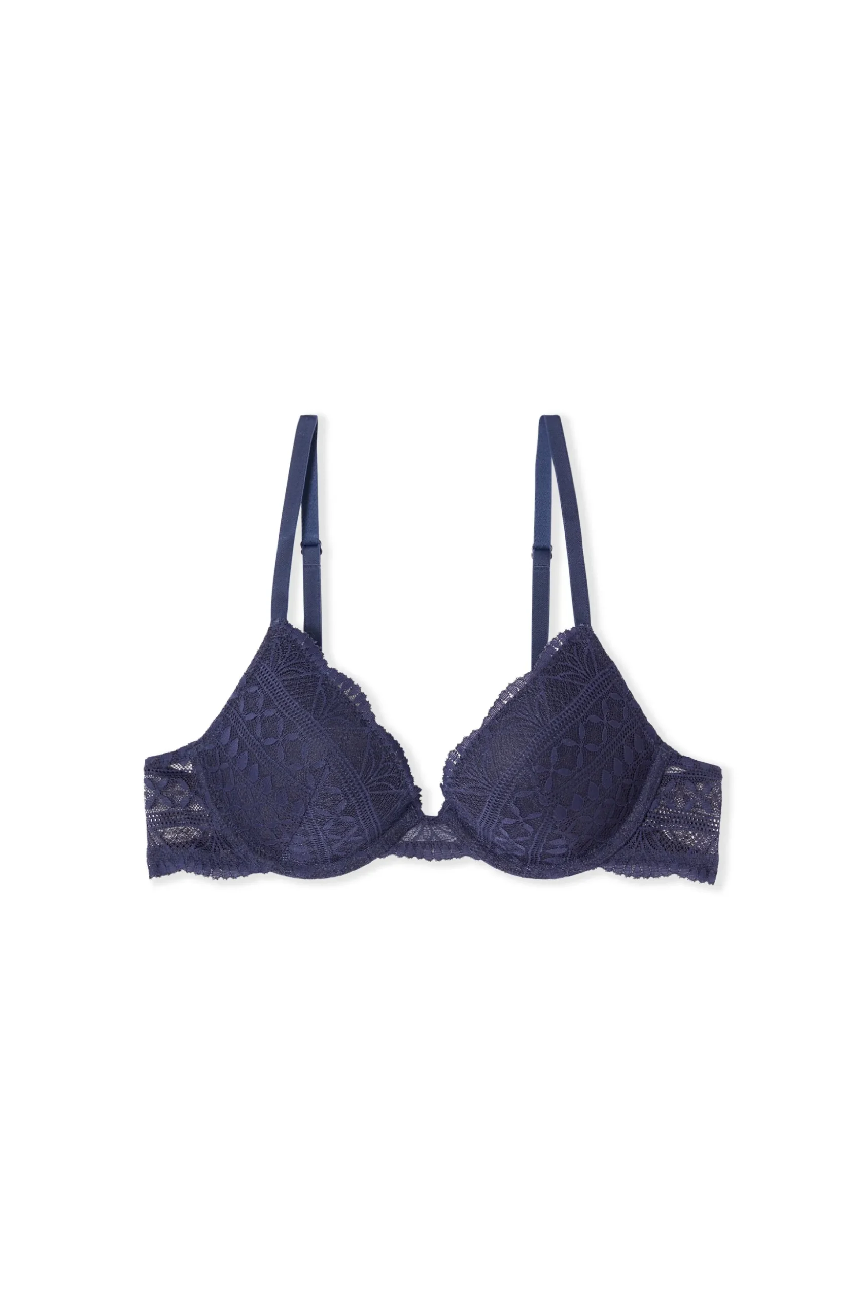 Soutien-gorge N.2 - Le push-up plongeant en dentelle