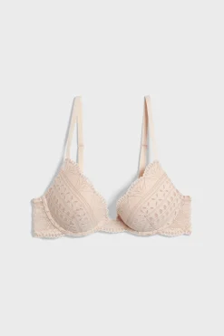Soutien-gorge N.2 - Le push-up plongeant en dentelle