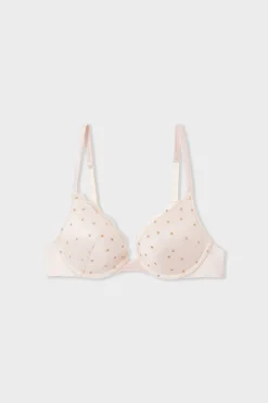 Soutien-gorge N.2 - Le push-up plongeant avec broderie