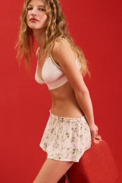 Soutien-gorge N.8 - Le triangle sans armatures en dentelle sans teinture