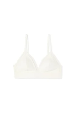 Soutien-gorge N.8 - Le triangle sans armatures en dentelle sans teinture