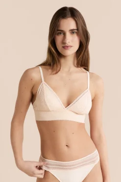 Soutien-gorge N.8 - Le triangle sans armatures en dentelle