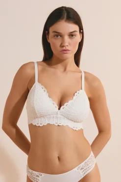 Soutien-gorge N.8 - Le triangle sans armatures en dentelle