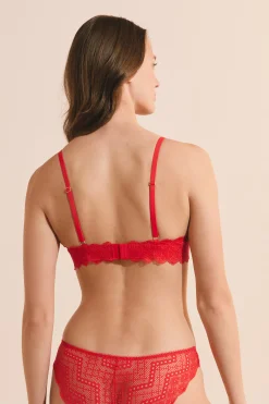 Soutien-gorge N.8 - Le triangle sans armatures en dentelle