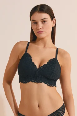 Soutien-gorge N.8 - Le triangle sans armatures en dentelle