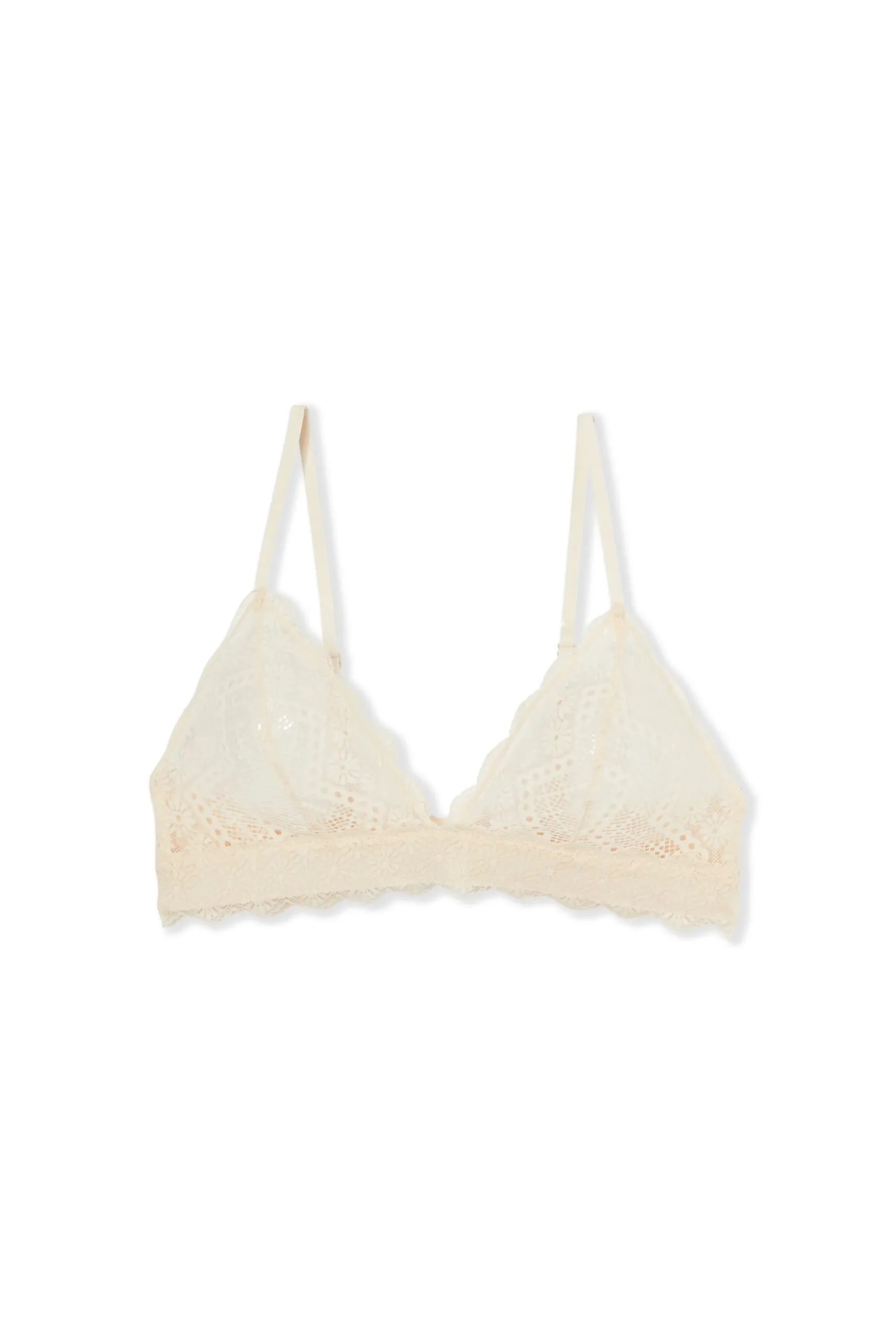 Soutien-gorge N.8 - Le triangle sans armatures en dentelle
