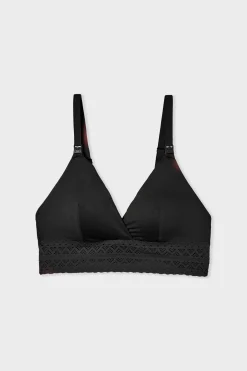 Soutien-gorge N.8 - Le triangle sans armatures de maternité, clips d'allaitement