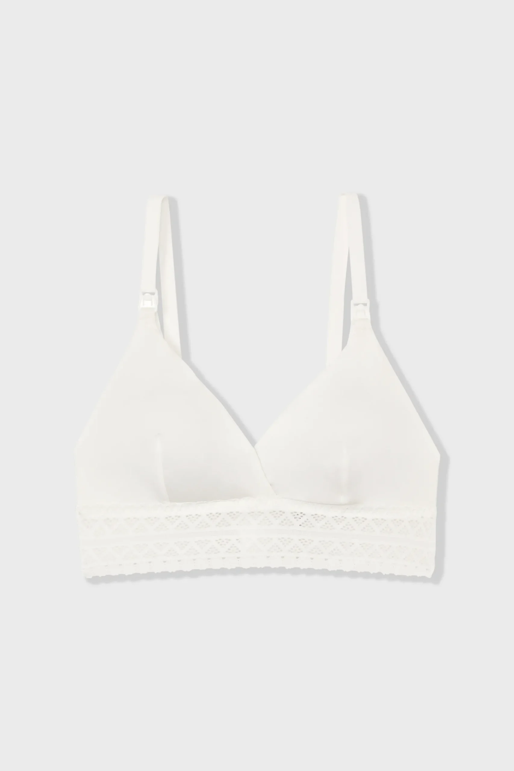 Soutien-gorge N.8 - Le triangle sans armatures de maternité, clips d'allaitement