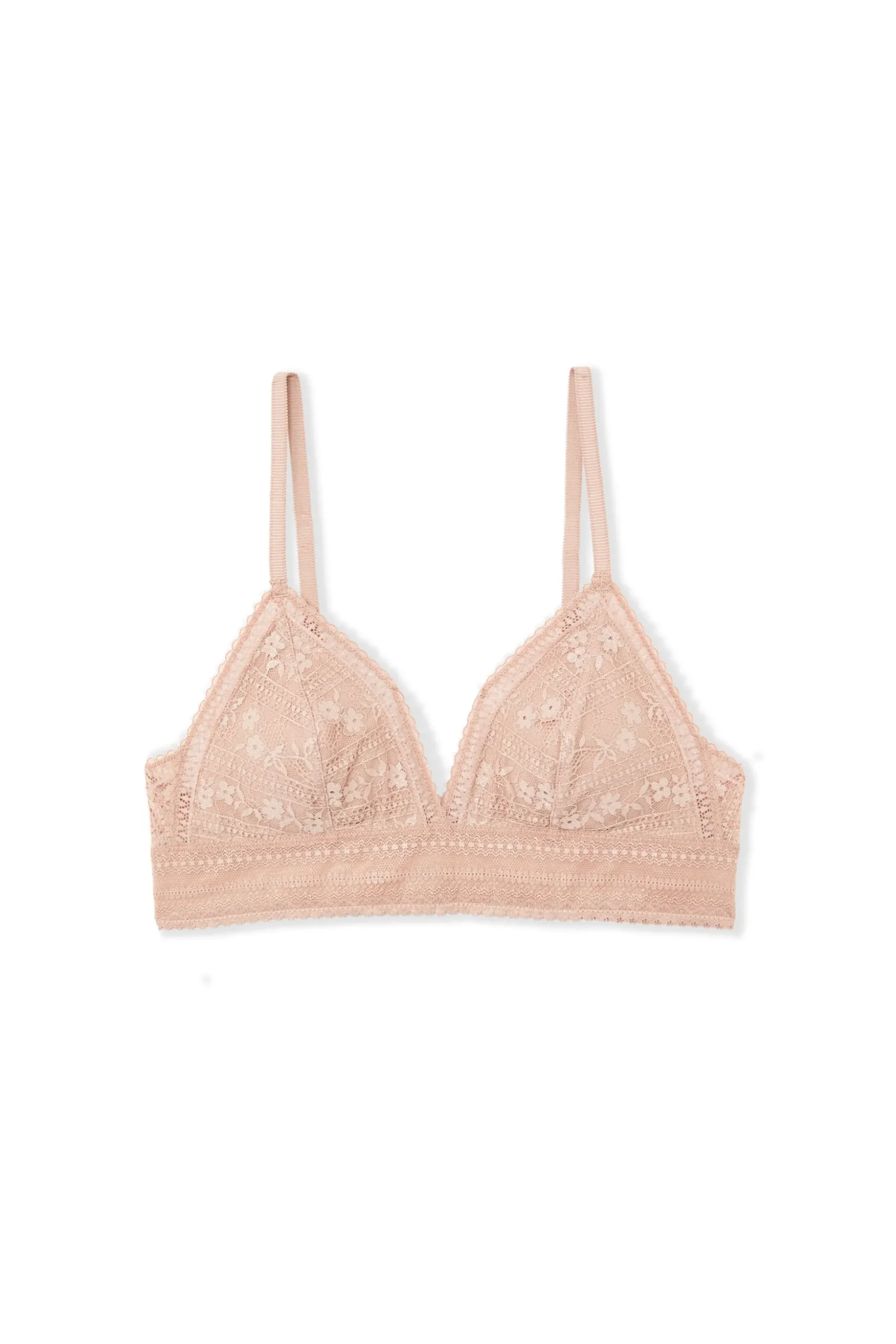 Soutien-gorge N.8 - Le triangle sans armatures en dentelle