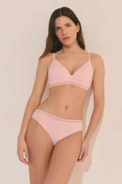 Soutien-gorge sans armatures coques fines en coton biologique
