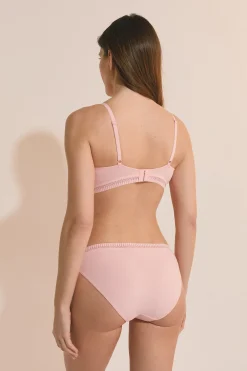 Soutien-gorge sans armatures coques fines en coton biologique