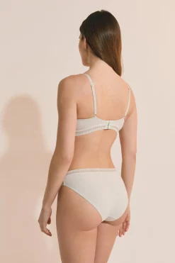 Soutien-gorge sans armatures coques fines en coton biologique