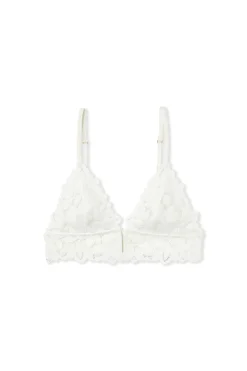 Soutien-gorge triangle avec dentelle