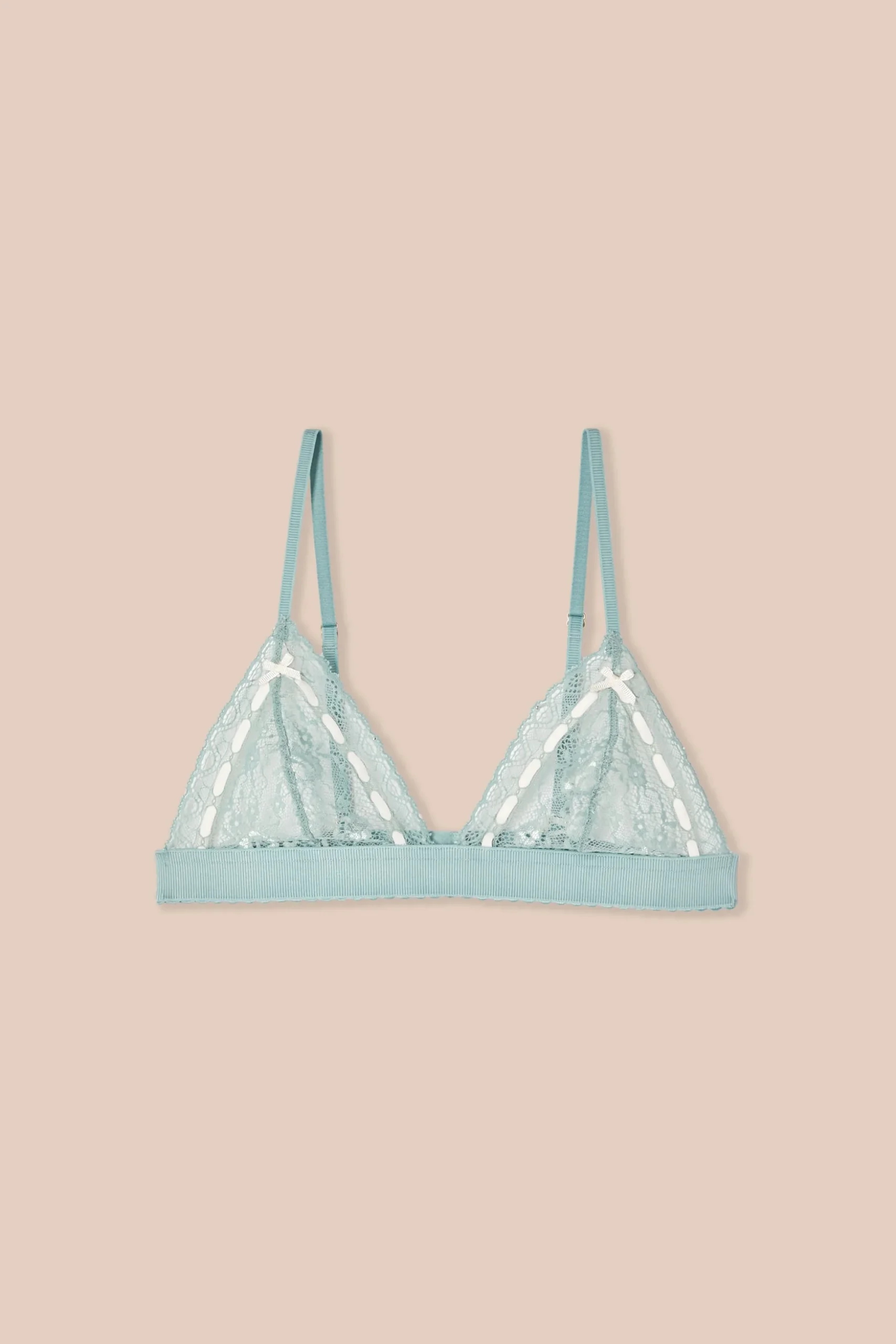 Soutien-gorge triangle en dentelle