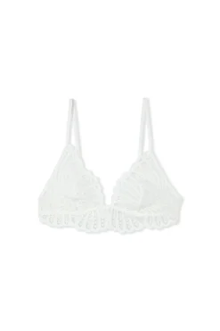 Soutien-gorge triangle en dentelle