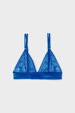 Soutien-gorge triangle en dentelle