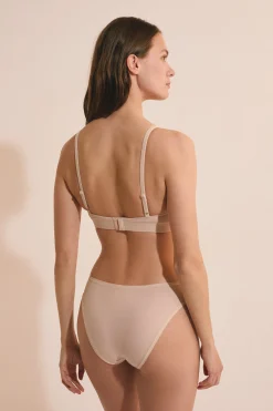 Soutien-gorge triangle en microfibre