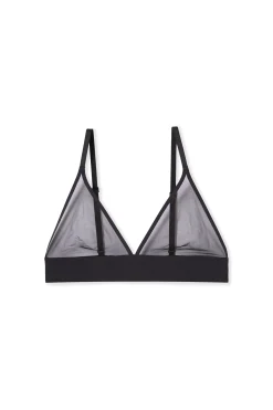 Soutien-gorge triangle en tulle