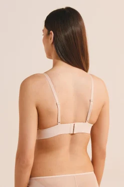 Soutien-gorge triangle en tulle