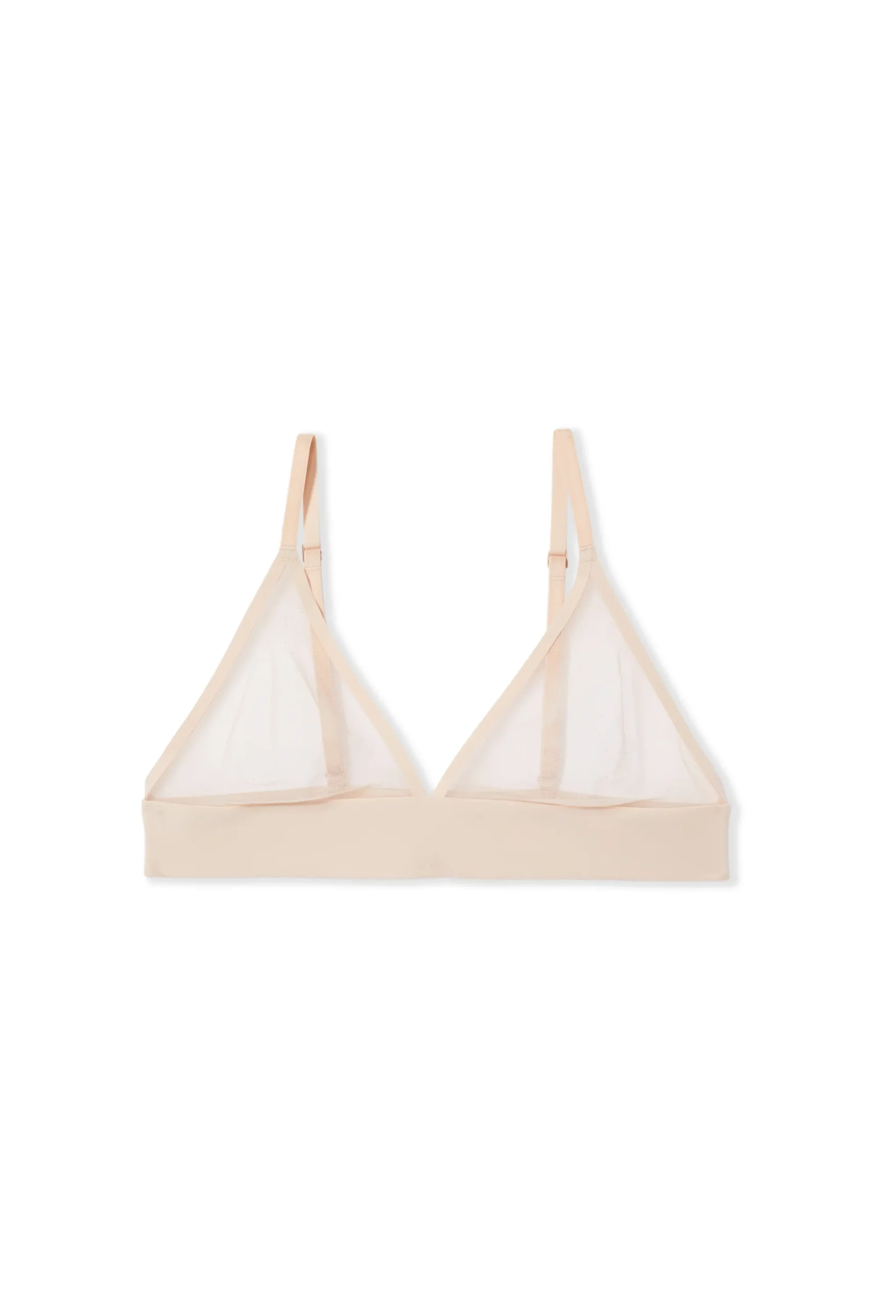 Soutien-gorge triangle en tulle