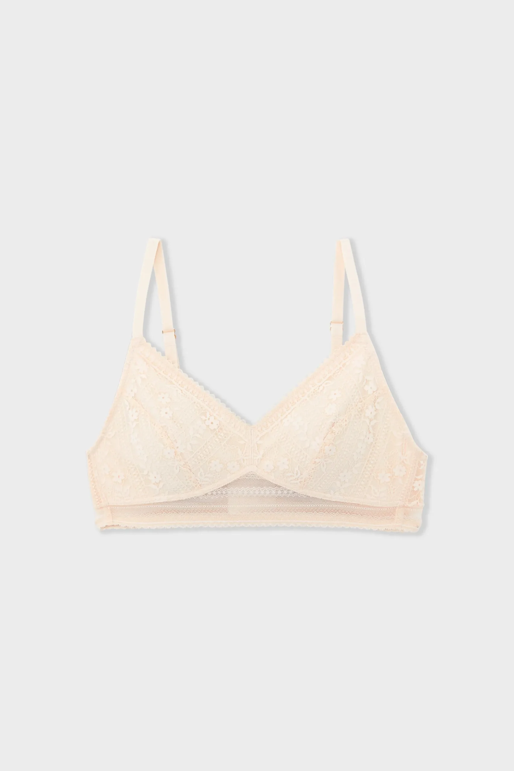 Soutien-gorge triangle sans armatures post-mastectomie
